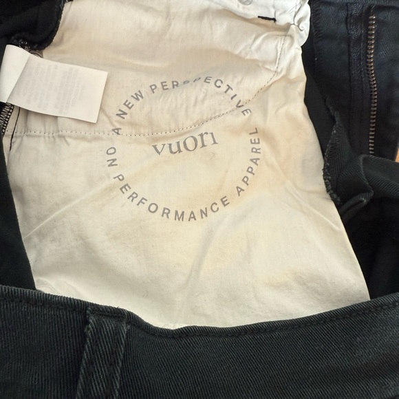 Vuori Benton Stretch Twill Pants Men’s Size 32X32 Black Cotton Performance V468 - Picture 8 of 10